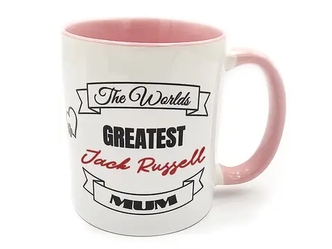 The Worlds Greatest Jack Russell Mum Mug