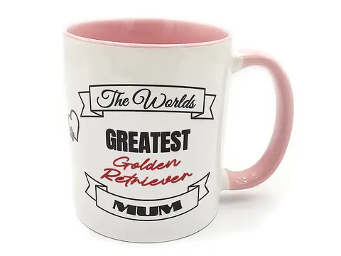 The Worlds Greatest Golden Retriever Mum Mug