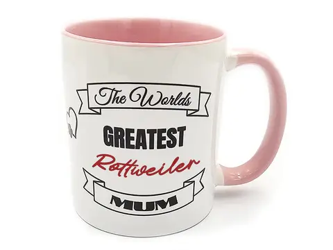 The Worlds Greatest Rottweiler Mum Mug