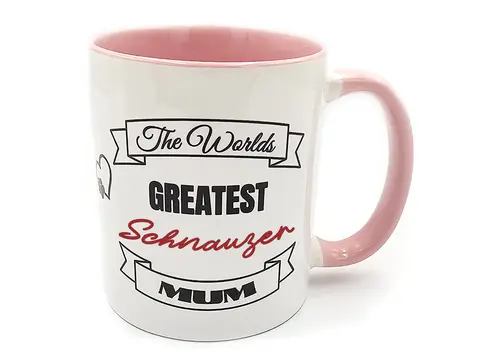 The Worlds Greatest Schnauzer Mum Mug