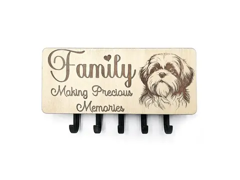 Key Holder Wall Mounted With 5 Hooks And Small Letter Rack Create Your Own Design