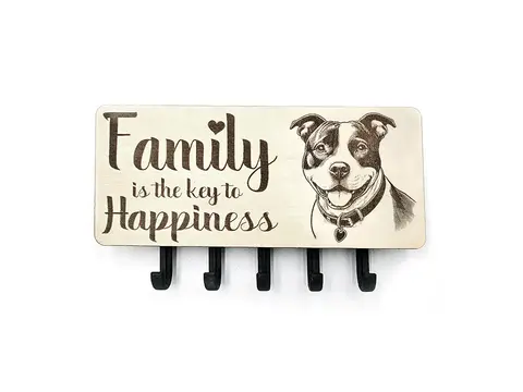 Key Holder Wall Mounted With 5 Hooks And Small Letter Rack Create Your Own Design