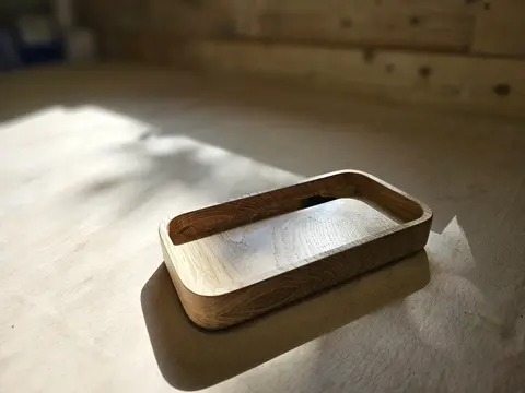 Handmade Solid Oak Catchall - Vanity Tray - Reclaimed Wood