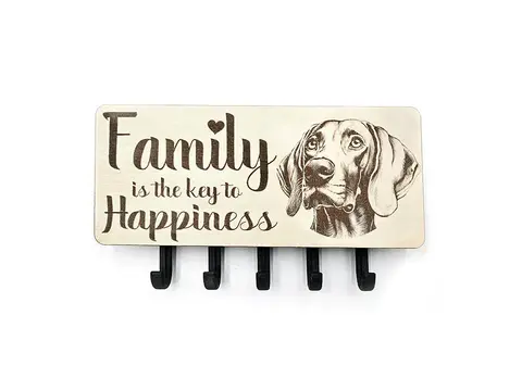 Key Holder Wall Mounted With 5 Hooks And Small Letter Rack Create Your Own Design