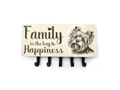 Key Holder Wall Mounted With 5 Hooks And Small Letter Rack Create Your Own Design