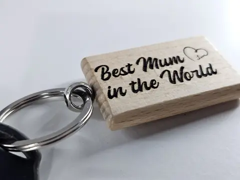 Coaster and keyring set for mothers day present