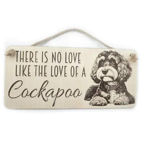 Cockapoo Decorative Signs and Plaques