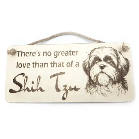 Shih Tzu Decorative Sign | Plaque