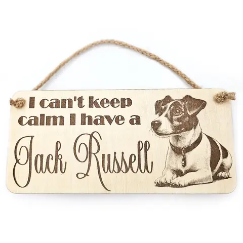 Jack Russell Decorative Sign | Plaque | Gift Ideas