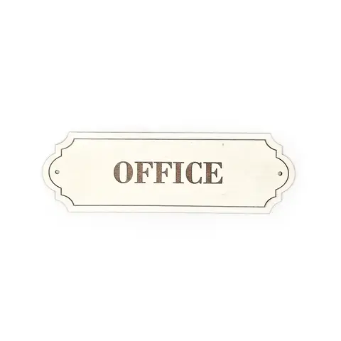 Office Door Decorative Sign | Plaque | Elegant Design
