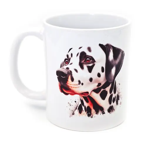 Dalmatian White Mug Personalise With Your Own Quote