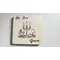 Be Our Guest Wooden Coaster | Personalise Option Available
