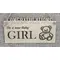 Congratulations on a Baby Girl Decorative Sign / Plaque