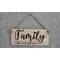 Family is the Heart of the Farm Decorative Sign / Plaque