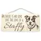 Staffy Decorative Sign | There is no Love Like the Love of a Staffy