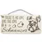 Schnauzer Decorative Sign | Plaque | Love