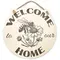 Welcome to our Home Bee on Flower Decorative Sign
