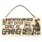 Dad Gamer Plaque WARNING Do Not Enter Dads GAMING Personalised Dad Gift