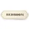 Bedroom Decorative Door Sign | Plaque | Plain | Decoupaged | Hand Painted
