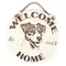 Welcome To Our Home Jack Russell Hanging Wall Sign Porch Door Plaque