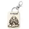 Cocker Spaniel Wooden Keyring with Split Ring and Chain