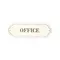 Office Door Decorative Sign | Plaque | Elegant Design
