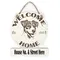 Personalised Welcome to our Home Jack Russell Plaque Decorative Sign