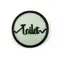 Toilet Door Sign Decorative Wooden Plaque Elegant Engraved Round Design