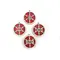Personalised Christmas Tree Decoration Wooden Snowflake