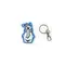 Baby Polar Bear in Hat & Scarf Keyring Novelty Bag Tag Charm