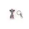 Giraffe Keyring Novelty Bag Tag Charm