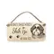 Shih Tzu Sign Decorative Plaque Home Decor