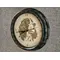 Wall Clock With Engraved Dog Image - Suitable For Outdoor Use