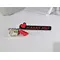 MARRY ME Keyring with Heart Motif and Red Tassle