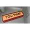 YOU TWAT Funny Adult Rude Explicit Insulting Keyring NSFW