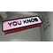 YOU KNOB Funny Adult Rude Explicit Insulting Keyring NSFW