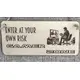 Gamer Decorative Sign | Plaque | Enter At Your Own Risk