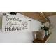 Gardening My idea of Heaven Decorative Sign | Wooden Plaque | Gardening Gift