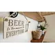 Beer is the Answer Decorative Sign / Plaque