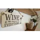 WINE Retro Bar & Pubshed Style Plaque / Sign