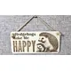 Hedgehogs Make Me HAPPY Mum and Baby Decorative Sign | Plaque | Wall or Desk Mount