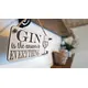 Gin Decorative Sign | Plaque The Answer to Everything