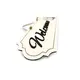 Highland Cow Welcome Sign Decorative Plaque With 3D Raised Lettering