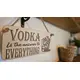 Vodka Decorative Sign | Plaque | Vodka Drinker