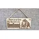 Bloodhound Sign Decorative Plaque | Desk or Wall Mounted | Personalise Option