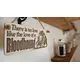 Bloodhound Sign Decorative Plaque | Desk or Wall Mounted | Personalise Option
