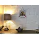 Highland Cow Welcome Sign Modern Design With Colourful Picture