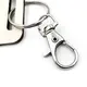 Personalised Baby Rabbit Wooden Keyring Shaped with Split Ring and Clip
