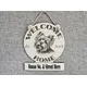 Personalised Welcome to our Home Yorkshire Terrier Plaque Decorative Sign
