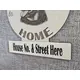 Personalised Welcome to our Home Rottweiler Plaque Decorative Sign